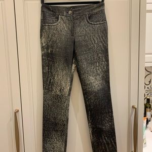Chanel lambskin pants